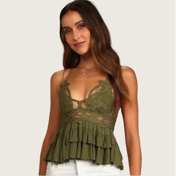 Free People | ‘Adella’ Lace Cami | NWT - Picture 4 of 12